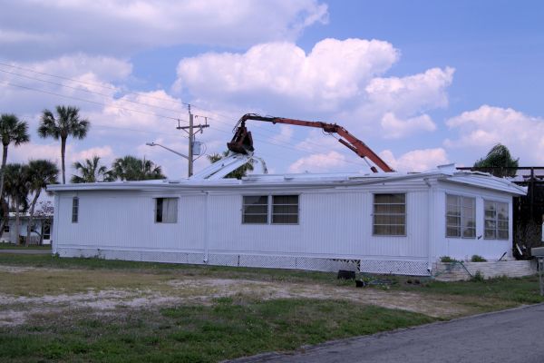 Mobile Home Demolition in Greenwood