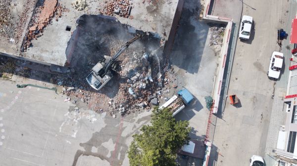 Foundation Demolition in Greenwood