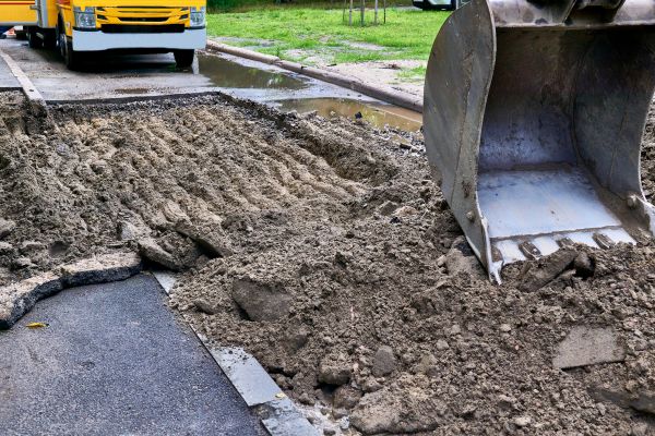 Blacktop Removal in Greenwood