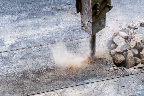 Concrete Patio Removal in Greenwood