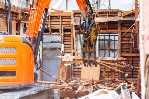 Cabin Demolition in Greenwood