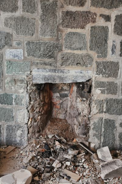 Hearth Demolition in Greenwood