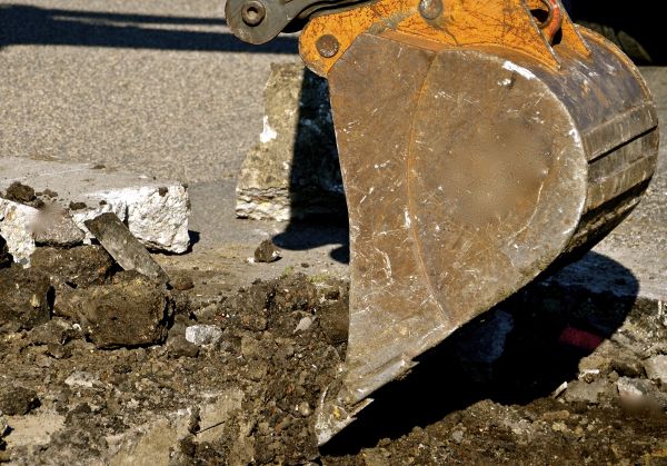 Cement Pad Demolition in Greenwood