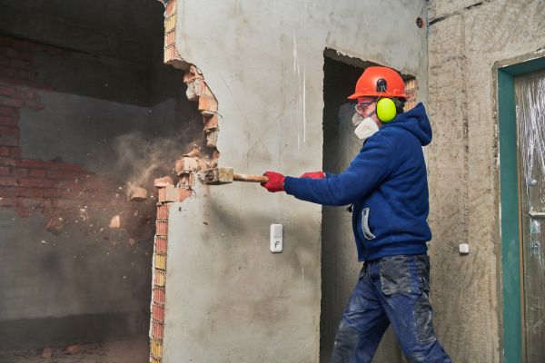 Concrete Wall Demolition in Greenwood